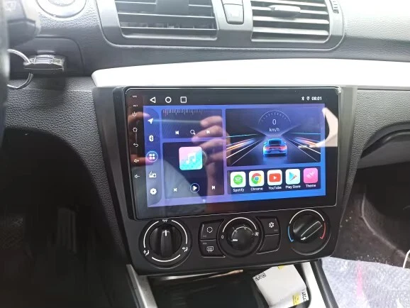 Autoradio stereo Android 9 Pollici per BMW E81 E82 E87 Serie 1 dal 2004 al 2013 - Immagine 2 di 4