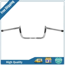 10" Silver Replacement Handlebar For Harley Davidson Street Electra Glide