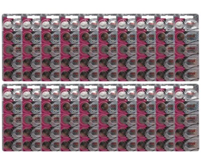 100 PACK FRESH MAXELL CR1632 ECR1632 1632 3V Lithium Coin Battery Brand New!