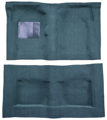 Aqua Loop Molded Carpet Flooring Fits- 1965-1968 Mercury Monterey 2DR Conv. 4spd