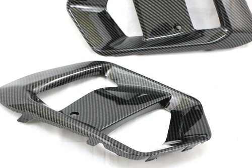Front Bumper Cover side grille bezel insert molding 6pc set for 2016-18 Focus RS - Picture 4 of 12