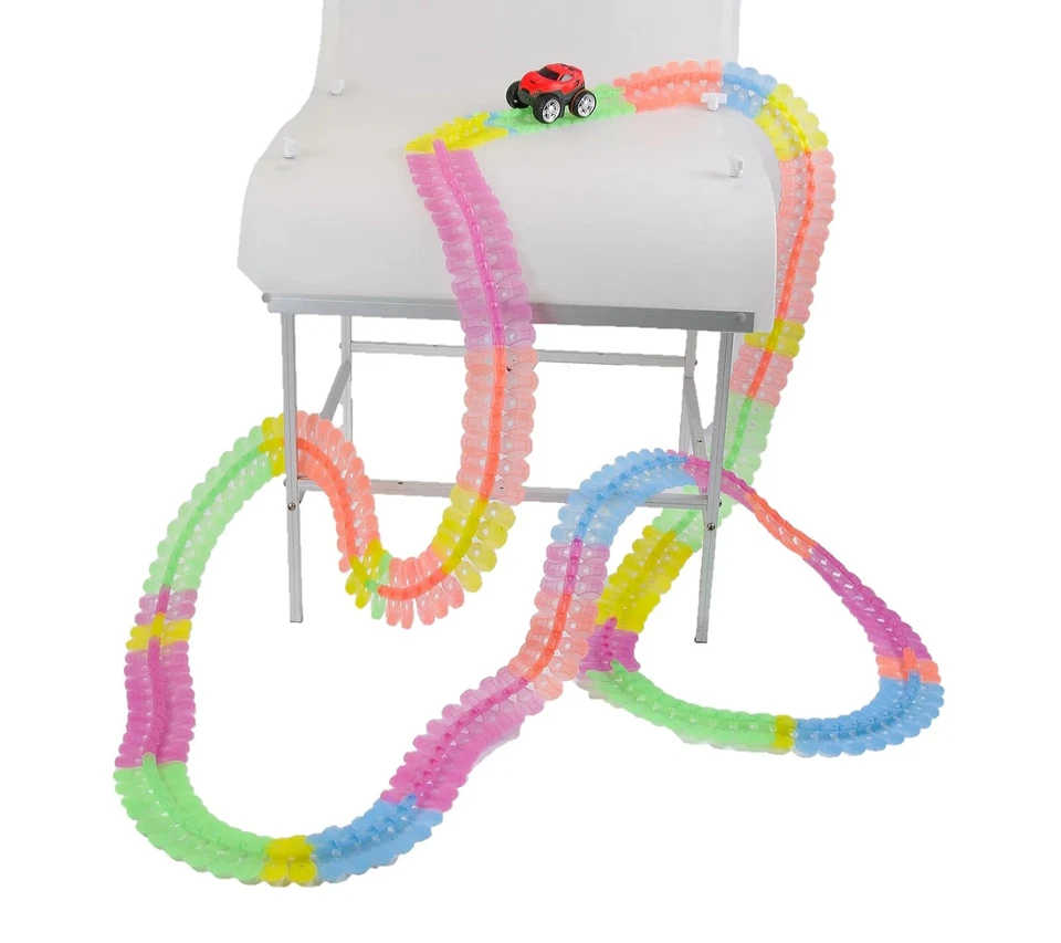 Mindscope Twister Tracks Neon Glow in The Dark 10 ft 130 pc add on - Image 3 of 3