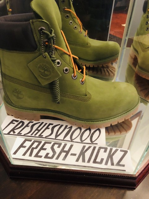 olive timberland boots