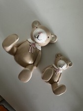 Vintage 2 Teddy Bears Nursery Wall Decor