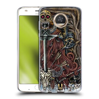 HEAD CASE DESIGNS ANIMAL SKULL COLOURED SOFT GEL CASE FOR MOTOROLA PHONES