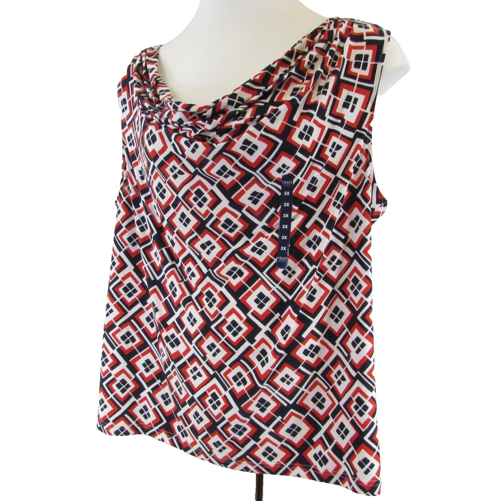 Camisetas geométrico Chaps Women's para Mujer