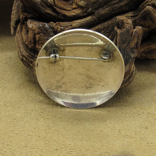 Vintage Man in the Maze Sterling Silver Pin - Picture 4 of 4