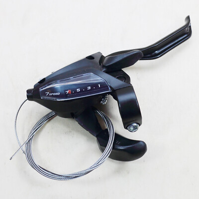 Shimano Alivio ST-EF500-7R2A Schaltbremshebel 7 fach rechts schwarz V-Brake