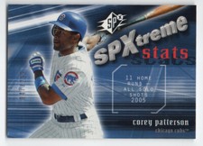 Corey Patterson 2005 Upper Deck SPx Serial #'d 047/299