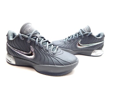 NIKE LEBRON XXI HF5353 001 COOL GREY METALLIC SILVER MEN SHOES | eBay