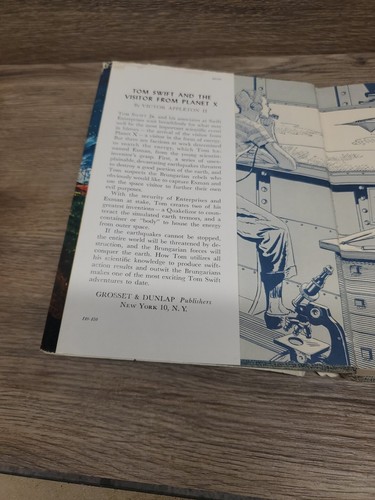 Tom Swift and The Visitor from Planet X by Victor Appleton II 1961 hardback - Picture 6 of 9