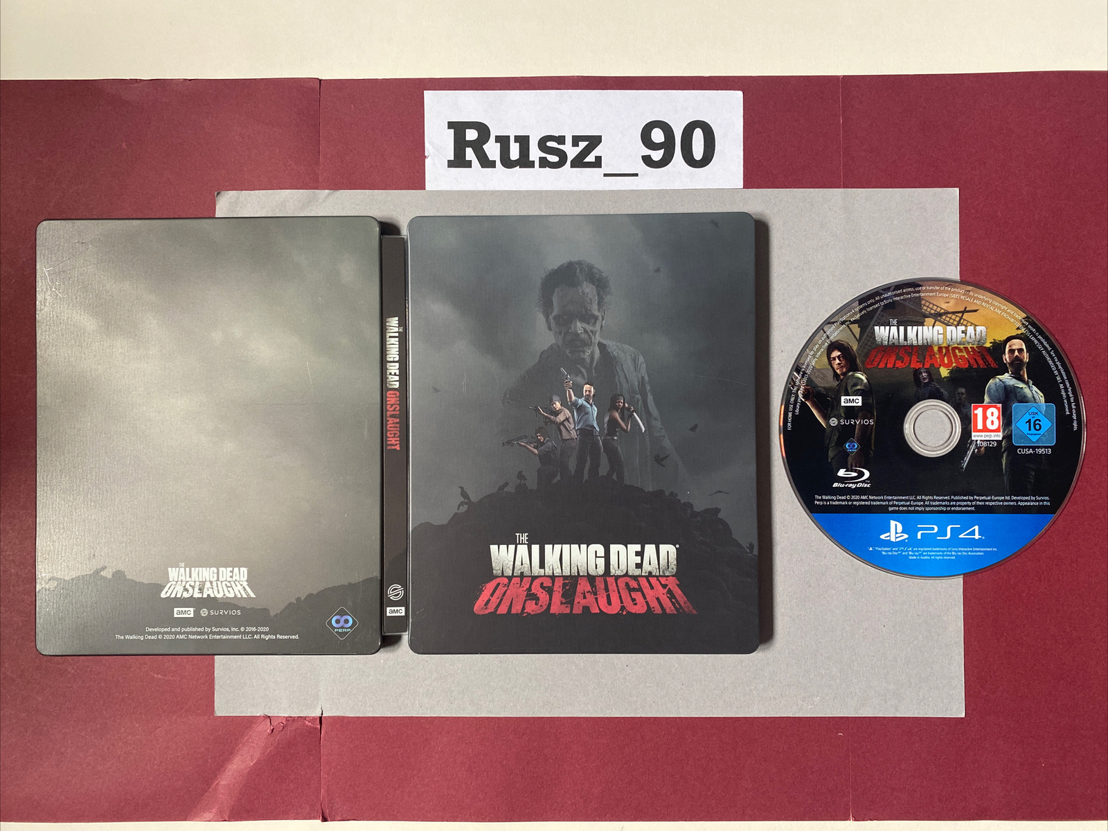 The Walking Dead Onslaught Survivor Steelbook Edition PS4 (PSVR Required)