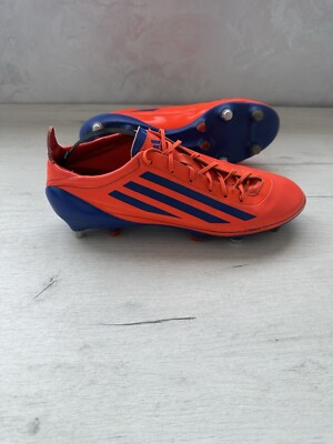 Adidas F50 Adizero RS7 Red Football Soccer Cleats Boots US8 UK7 1/2 EUR41 1/3