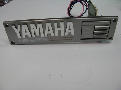 YAMAHA NS-9595 TONE CONTROL TRIM PLATE | eBay