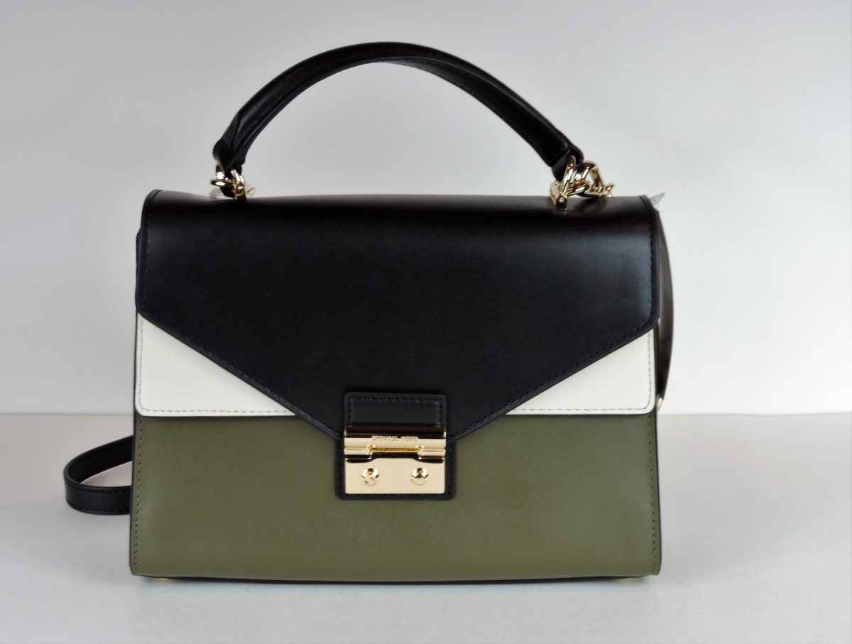 Michael Kors Sloan Medium Top Handle Satchel Shoulder Bag