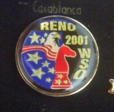 Reno Western States Open WSO Chess Tournament Souvenir Lapel Pin