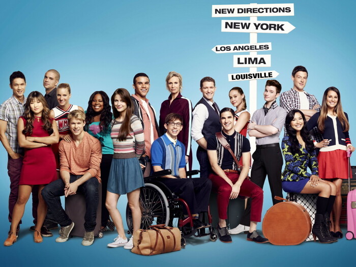 V1575 Glee Cast Characters TV Series Decor WALL POSTER PRINT