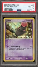 Pokemon Spoink EX Emerald Reverse Holo #65 PSA 8 on eBay