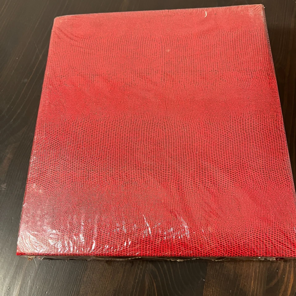 Álbum de fotos vintage El lagarto de 3 anillos magnéticos 100 páginas nuevo en stock Foto 2 de 4