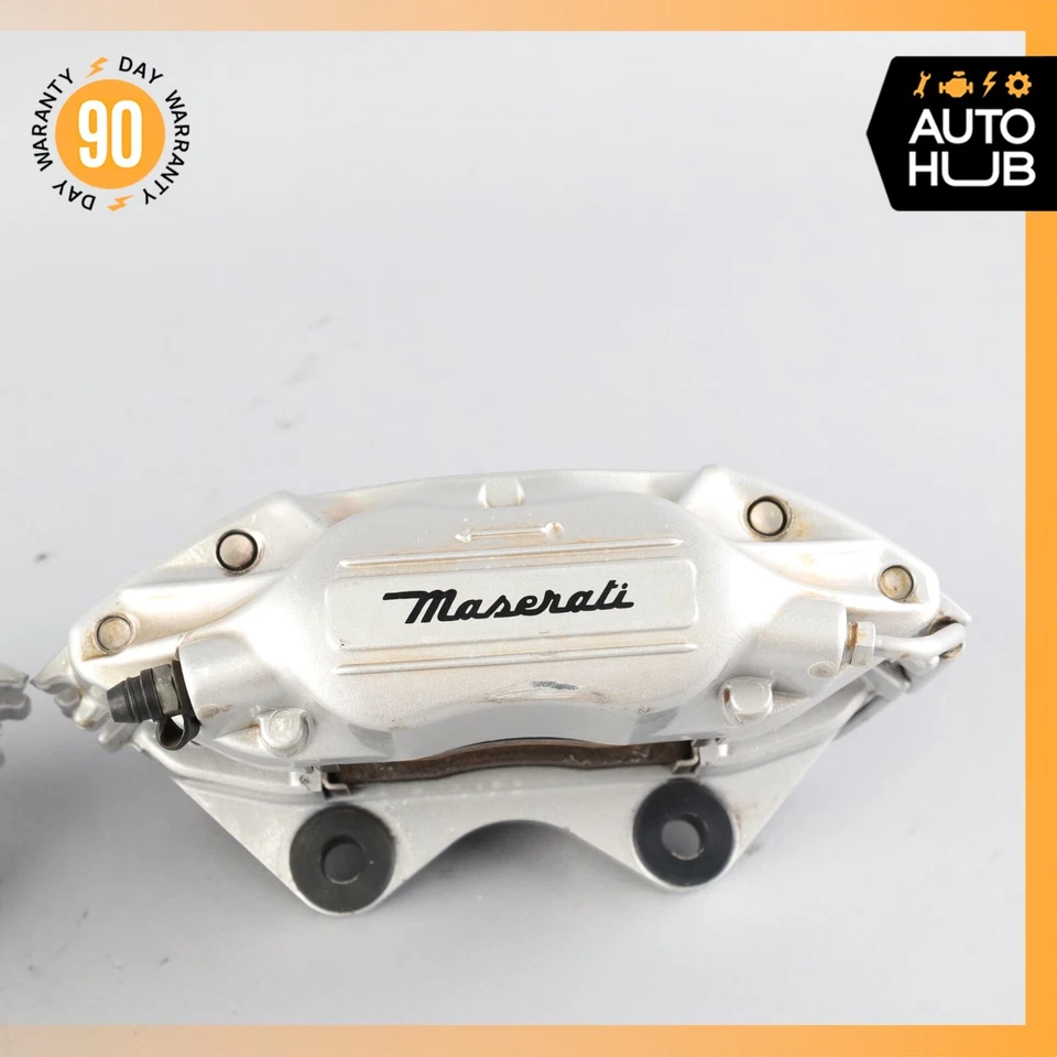 Комплект задних левых и правых тормозных суппортов 02–07 Maserati M138 GranSport 4200 от оригинального производителя 46k - Изображение 3 из 4