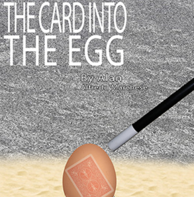 THE CARD INTO THE EGG (Gimmicks and Online Instructions) - Trick