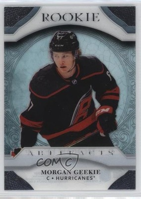 2021-22 Upper Deck Artifacts 2020-21 Update Clear Cut Rookies Morgan Geekie 0c6
