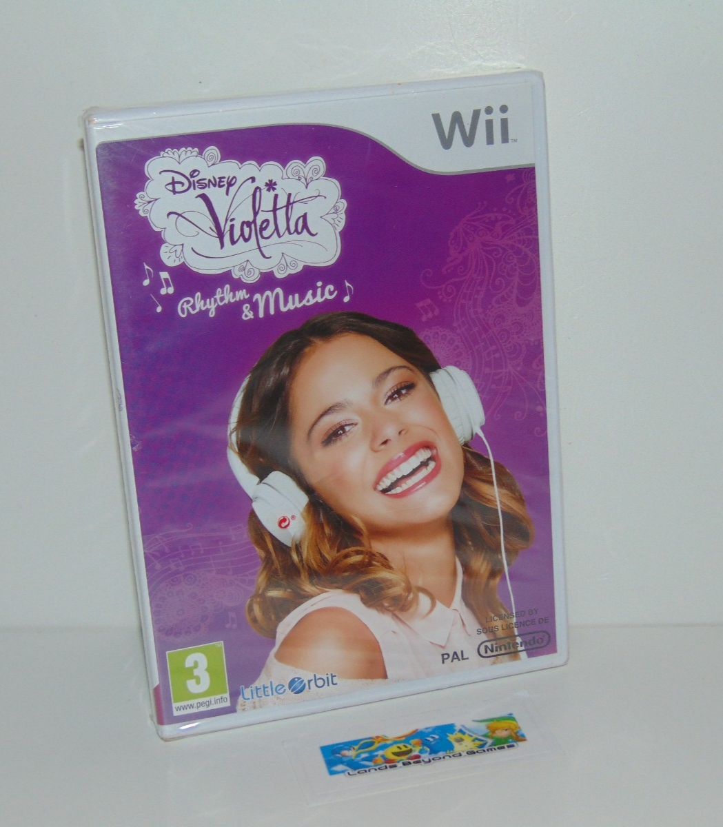 Disney Violetta Rhythm and Music Nintendo Wii (UK PAL) Factory Sealed