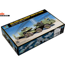 Trumpeter 01086 1/35 Russian BAZ-6403 Towing Chmzap-9990-071 Semi Trailer Milita