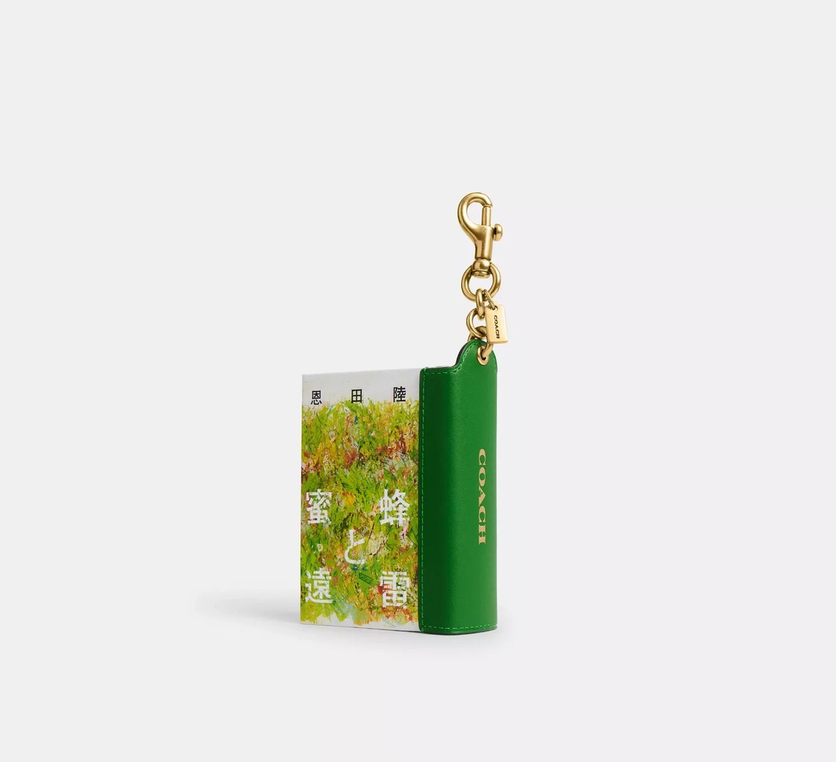 🐝 Coach - Book Bag Charm - Honeybees And Distant Thunder - Riku