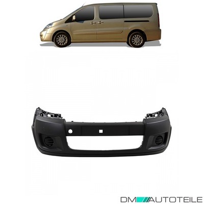 Stoßstange vorne schwarz passt für Fiat Scudo 270 272 Peugeot Expert 06-17