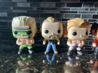 Funko Pop WWE WCW Lot Razor Ramon Bigelow Ted Dibiase, Rock, Foley, Sting & more