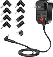12W Universal 3V 4.5V 5V 6V 7.5V 9V 12V AC DC Adapter Power Supply for Household