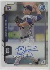 2015 Bowman Chrome Rookie Auto Refractor 33/499 Buck Farmer #BCAR-BFA Auto 0l2