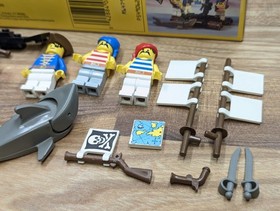 LEGO 6257 Castaway's Raft Original Packaging Box Box RARE Box Original Packaging Pirates Pirates