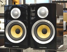 Coppia diffusori da libreria B&W CM1 S2 tweeter disaccoppiati neri testati...