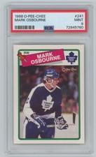 1988 O-Pee-Chee Hockey Mark Osborne 241 Toronto Maple Leafs PSA 9