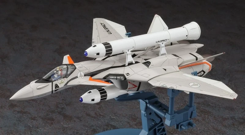 Kit Modelo Hasegawa 65891 1/72 Macross Plus VF-11B Thunderbolt con Cohete Booster Foto 2 de 4