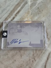 1/1 Mike Tyson Auto Magenta Printing Plate 2019 Leaf Ultimate Sports Card #AM