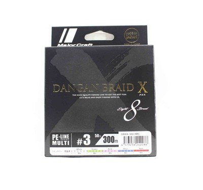 Major Craft Dangan Braid X Line X8 300m P.E 3 Multi DBX8-300/3MC (2286)