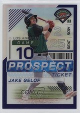 2024 Panini Prospect Edition Purple Prizm 66/99 Jake Gelof #196 0ud4