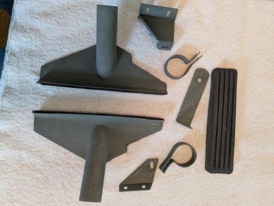 Jaguar XK140 DHC Demister Vents and Brackets