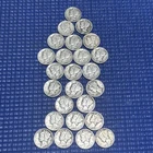 [Lot of 25] Mercury Dimes 1/2 Roll 90% Silver