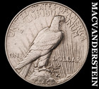 1922 Silver Peace Dollar - Scarce  High Grade  Lustrous  No Reserve  #M240 — photo 2