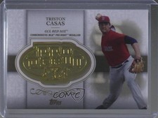 2019 Topps Pro Debut Distinguished Debuts Medallions 10/99 Triston Casas 4p1
