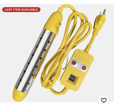 #ad #ad Portable Water Heater – 1500W Immersion Heater for Bathtub Bucket Hot Tub and $21.99