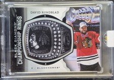 2015-16 Upper Deck Black Diamond #CR-DR David Rundblad Championship Rings