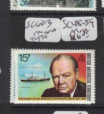 British Antarctic Territory SC 62-3 MNH (3dsq)