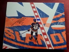 Matthew Schaefer 2025 NHL #1 Draft Pick Signed 16x20 Canvas In Person W/Coa