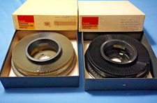 Lot of 2 Kodak Carousel Transvue 140 Slide Tray With Box