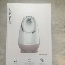 Vanity Planet Aira Ionic Facial Steamer Rose Gold Edition - New in Box